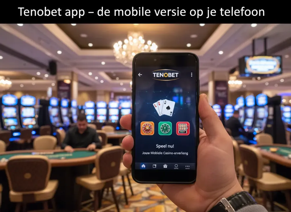 Tenobet app – de mobiele versie op je telefoon